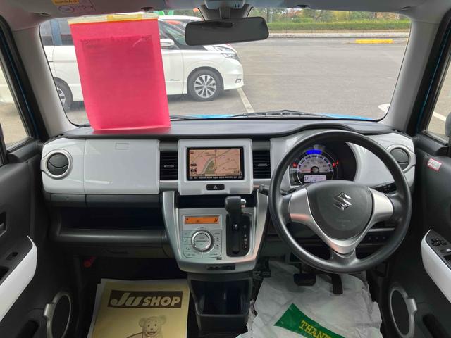 ハスラー Ｇ　ナビ　ＴＶ　衝突被害軽減システム　スマートキー　アイドリングストップ　電動格納ミラー　シートヒーター　ベンチシート　ＣＶＴ　盗難防止システム　ＡＢＳ　ＥＳＣ　ＣＤ　ＤＶＤ再生（2枚目）