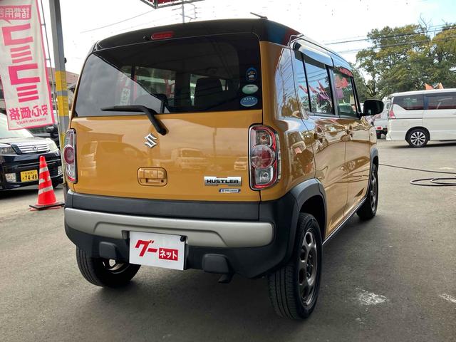 ハスラー Ｇターボ　ドライブレコーダー　ＥＴＣ　バックカメラ　衝突被害軽減システム　スマートキー　アイドリングストップ　電動格納ミラー　シートヒーター　ベンチシート　ＣＶＴ　盗難防止システム　ＡＢＳ　ＥＳＣ　ＣＤ（15枚目）