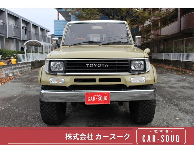 ランドクルーザープラド ＳＸワイド　ディーゼルターボ　４ＷＤ　１ナンバー　ディーゼルターボ　ベージュ２　リフトアップ　社外ホイール　フルセグナビ　バックカメラ　ドライブレコーダー　キーレス２個　保証付（5枚目）