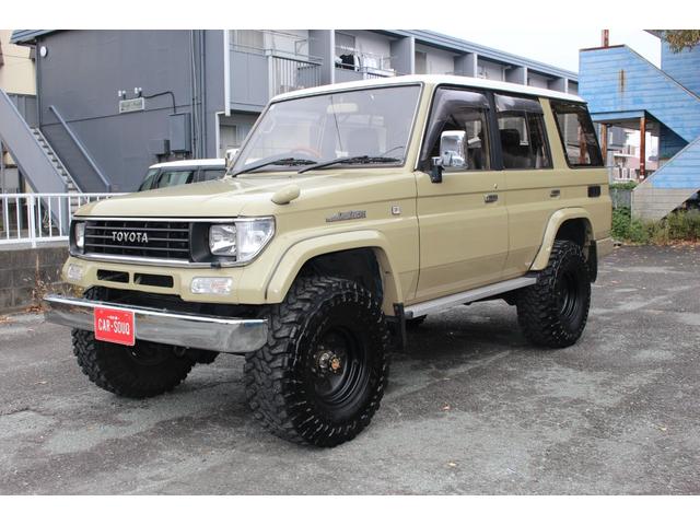 ランドクルーザープラド ＳＸワイド　ディーゼルターボ　４ＷＤ　１ナンバー　ディーゼルターボ　ベージュ２　リフトアップ　社外ホイール　フルセグナビ　バックカメラ　ドライブレコーダー　キーレス２個　保証付（12枚目）
