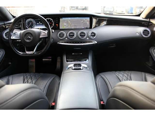 Ｓ５５０　４マチック　クーペ　ＡＭＧライン　デジーノレザーＥＸＣパッケージ　スワロフスキークリスタルＰＫＧ　ナイトビュー　全方位カメラ　ナビ　バックカメラ　全周囲カメラ　フルセグＴＶ　レーンキープアシスト　サンルーフ　ドライブレコーダー(28枚目)