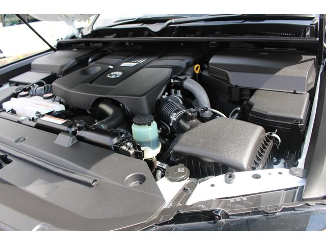 ランドクルーザー 4WD モデリスタエアロ リアスポイラー リアエンタ 寒冷地 サンルーフ クールボックス 電動デフロック セーフティセンス 前後ドラレコ 空気圧警報 ルーフレール グリル ホイールブラックアウト(22枚目)