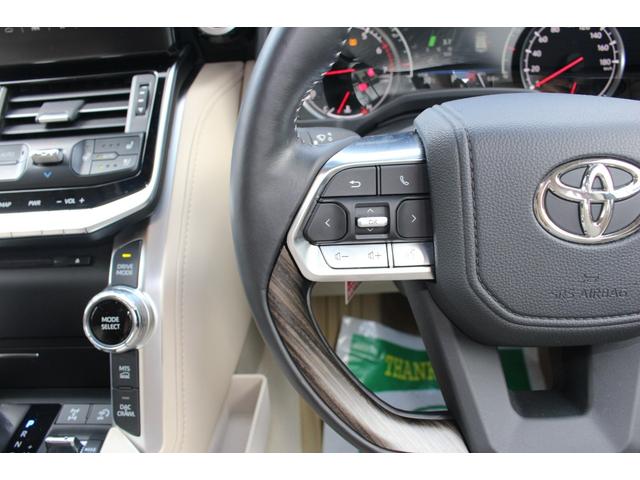 ランドクルーザー 4WD モデリスタエアロ リアスポイラー リアエンタ 寒冷地 サンルーフ クールボックス 電動デフロック セーフティセンス 前後ドラレコ 空気圧警報 ルーフレール グリル ホイールブラックアウト(38枚目)