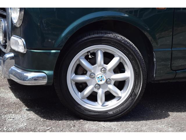 ミラジーノ ミニライトスペシャルターボ　５速ＭＴ・インタークーラーターボ・ターボタイマー付エンジンスターター・社外ブーストメーター・純正ミニライト１４インチＡＷ・ウッドコンビハンドル・シートカバー・リア修復有り（27枚目）