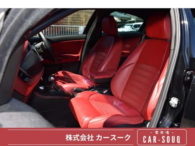 ジュリエッタ スポルティーバ ディーラー車・赤革パワーシート/シートヒーター・社外ナビ地デジ/BT接続可・ETC・パドルシフト・オートライト・デュアルオートAC・純正18インチAW・ディスチャージライト・フォグ(3枚目)