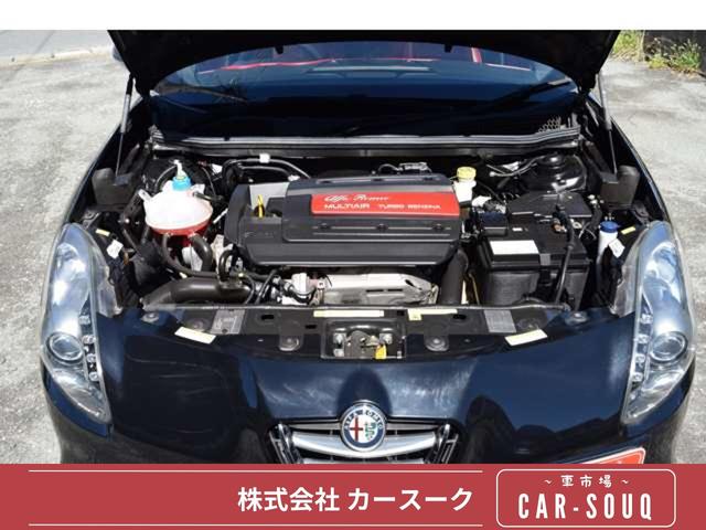 ジュリエッタ スポルティーバ ディーラー車・赤革パワーシート/シートヒーター・社外ナビ地デジ/BT接続可・ETC・パドルシフト・オートライト・デュアルオートAC・純正18インチAW・ディスチャージライト・フォグ(4枚目)