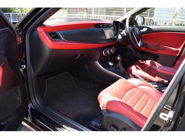 ジュリエッタ スポルティーバ ディーラー車・赤革パワーシート/シートヒーター・社外ナビ地デジ/BT接続可・ETC・パドルシフト・オートライト・デュアルオートAC・純正18インチAW・ディスチャージライト・フォグ(21枚目)