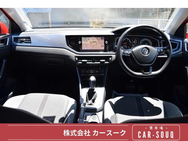 ポロ TSIハイライン 純正ナビ/バックモニター/パーキングアシスト・クルコン・パドルシフト・プッシュスタート・ETC・デュアルオートAC・革巻ステアリング・純正16AW・ウインカーミラー(2枚目)