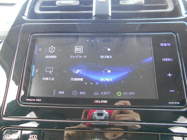 プリウス Ｓセーフティプラス　禁煙車　ワンオナ　バックカメラ　ＥＴＣ　社外ナビ　フルセグＴＶ　ＢＴ　Ｆランプ　オートライト　オートマチックハイビーム　オートクルーズコントロール　オートワイパー　レーンキープアシスト　障害物センサー（10枚目）