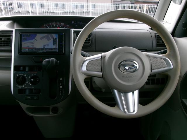 タント Ｌ　禁煙車　社外メモリーナビ　バックカメラ　ワンセグＴＶ　Ｂｌｕｅｔｏｏｔｈ　両側スライドドア　ＣＤ・ＤＶＤ再生　キーレス　アイドリングストップ（8枚目）