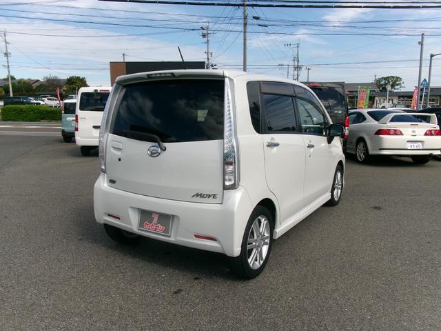 ムーヴ カスタム RS オートライト フォグランプ LEDヘッドライト 社外ナビ ワンセグ AAC(40枚目)