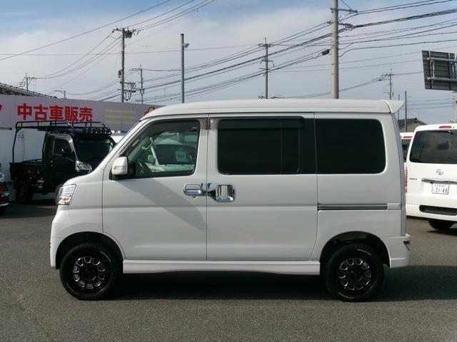 アトレーワゴン カスタムターボＲＳリミテッド　ＳＡＩＩＩ　禁煙車　ワンオーナー　社外オーディオ　ＬＥＤヘッドライト　フォグランプ　オートライト　オートハイビーム　クリアランスソナー　ＡＡＣ　ＥＴＣ　デジタルインナーミラー　１４インチ社外アルミ　リフトアップ（42枚目）