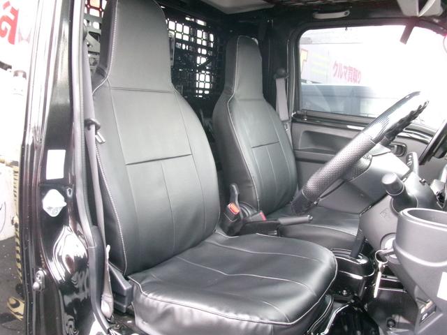 ハイゼットトラック ジャンボSAIIIt ディスプレイオーディオ フルセグ BT ETC AC 14インチ社外アルミ リフトアップ ハードカーゴ製(ワークキャリア ガード ワークライト カラープロテクター ルーフラック)(34枚目)