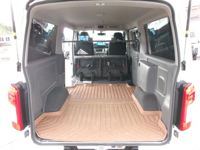 NV350キャラバンバン ロングライダープレミアムGXターボ 禁煙車 社外メモリナビ フルセグ 全方位カメラ BT AppleCarPlay オートライト LED Fフォグ スマートキー スペアキー 衝突軽減 両側スライド片側電動 ETC クリムソンMG17AW(35枚目)