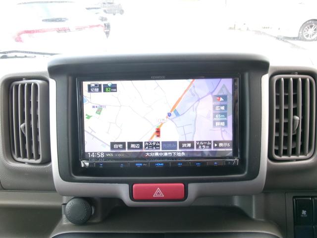 エブリイ ジョインターボ　社外ナビ　ＢＴ　フルセグ　Ｂカメラ　オートライト　ＡＣ　ＥＴＣ　クリアランスソナー　電格ミラー　衝突軽減ブレーキ　横滑り防止　車線逸脱防止装置　バンパーガード　リフトアップ　１４インチ社外アルミ（16枚目）