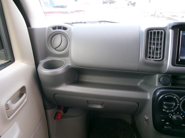 エブリイ ジョインターボ　社外ナビ　ＢＴ　フルセグ　Ｂカメラ　オートライト　ＡＣ　ＥＴＣ　クリアランスソナー　電格ミラー　衝突軽減ブレーキ　横滑り防止　車線逸脱防止装置　バンパーガード　リフトアップ　１４インチ社外アルミ（21枚目）