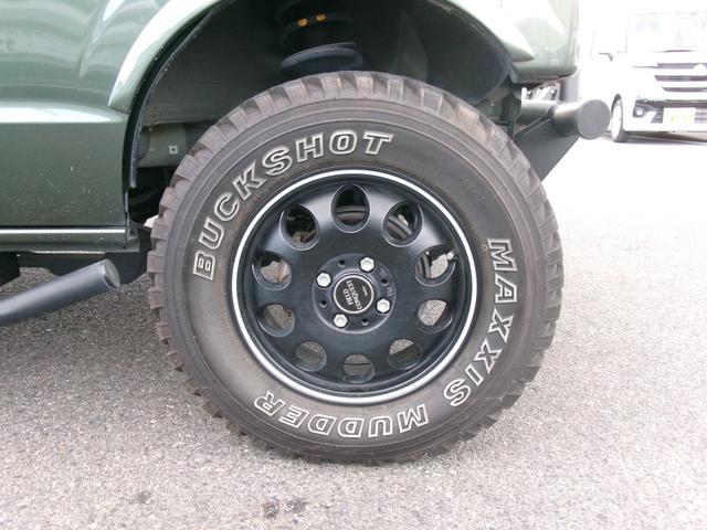 エブリイ ジョインターボ　社外ナビ　ＢＴ　フルセグ　Ｂカメラ　オートライト　ＡＣ　ＥＴＣ　クリアランスソナー　電格ミラー　衝突軽減ブレーキ　横滑り防止　車線逸脱防止装置　バンパーガード　リフトアップ　１４インチ社外アルミ（44枚目）