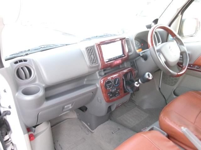 エブリイ ジョイン 禁煙車 5MT AC ドラレコ ETC 社外ナビ バックカメラ BT CD DVD リフトアップ 社外14インチホイール 社外サイドステップ(6枚目)