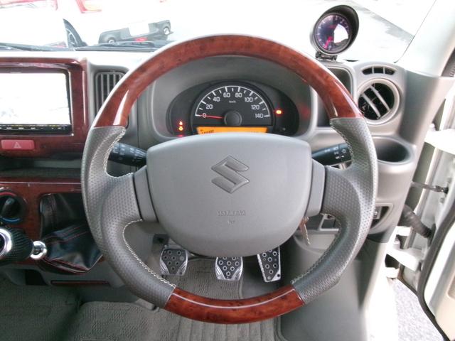 エブリイ ジョイン 禁煙車 5MT AC ドラレコ ETC 社外ナビ バックカメラ BT CD DVD リフトアップ 社外14インチホイール 社外サイドステップ(7枚目)