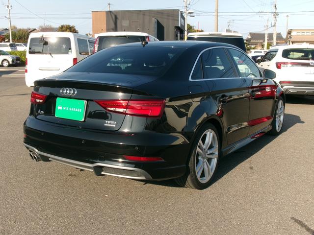 Ａ３セダン ２．０ＴＦＳＩクワトロ　スポーツ　Ｓラインパッケージ　禁煙車　純正ナビ　ＢＣ　ＢＴ　Ｐセンサー　フルセグ　パドルシフト　オートライト　ＬＥＤ　ＦＲフォグ　ドラレコ　ＥＴＣ　スマートキー　スペアキー　電動シート　シートヒーター　ＡＡＣ　ＡＢＨ　純正１８ＡＷ（54枚目）