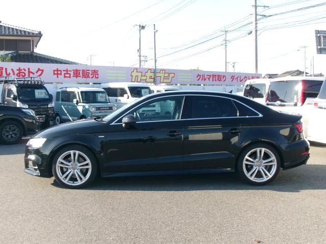 Ａ３セダン ２．０ＴＦＳＩクワトロ　スポーツ　Ｓラインパッケージ　禁煙車　純正ナビ　ＢＣ　ＢＴ　Ｐセンサー　フルセグ　パドルシフト　オートライト　ＬＥＤ　ＦＲフォグ　ドラレコ　ＥＴＣ　スマートキー　スペアキー　電動シート　シートヒーター　ＡＡＣ　ＡＢＨ　純正１８ＡＷ（55枚目）