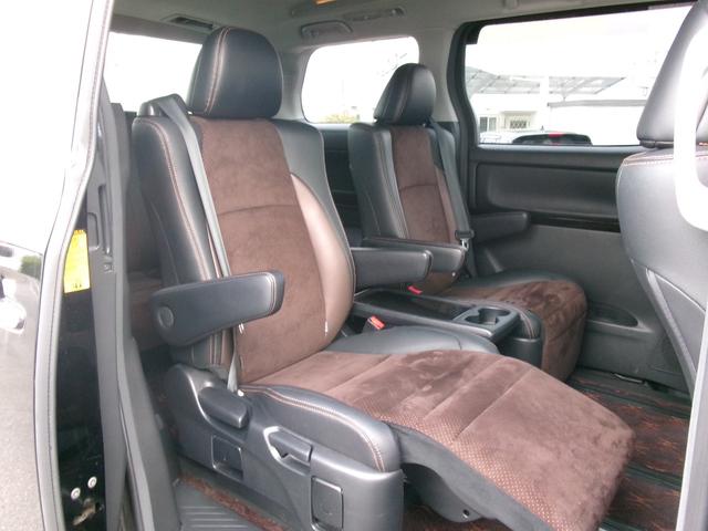 アルファード ２４０Ｓ　タイプゴールド　１オナ　禁煙車　社外メモリナビ　ＢＣ　ＢＴ　フルセグ　後席モニター　オートライト　ＨＩＤ　Ｆフォグ　ＡＡＣ　ＥＴＣ　スマートキー　　両側電動スライド　ローダウン　モデリスタエアロ　社外１９ＡＷ（27枚目）
