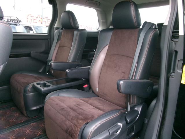 アルファード ２４０Ｓ　タイプゴールド　１オナ　禁煙車　社外メモリナビ　ＢＣ　ＢＴ　フルセグ　後席モニター　オートライト　ＨＩＤ　Ｆフォグ　ＡＡＣ　ＥＴＣ　スマートキー　　両側電動スライド　ローダウン　モデリスタエアロ　社外１９ＡＷ（32枚目）