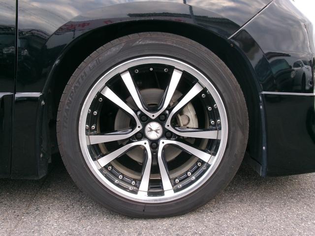 アルファード ２４０Ｓ　タイプゴールド　１オナ　禁煙車　社外メモリナビ　ＢＣ　ＢＴ　フルセグ　後席モニター　オートライト　ＨＩＤ　Ｆフォグ　ＡＡＣ　ＥＴＣ　スマートキー　　両側電動スライド　ローダウン　モデリスタエアロ　社外１９ＡＷ（43枚目）