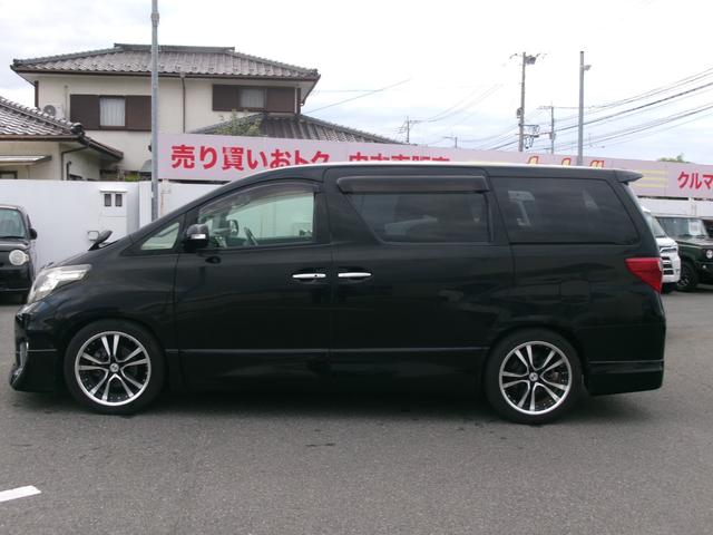 アルファード ２４０Ｓ　タイプゴールド　１オナ　禁煙車　社外メモリナビ　ＢＣ　ＢＴ　フルセグ　後席モニター　オートライト　ＨＩＤ　Ｆフォグ　ＡＡＣ　ＥＴＣ　スマートキー　　両側電動スライド　ローダウン　モデリスタエアロ　社外１９ＡＷ（56枚目）