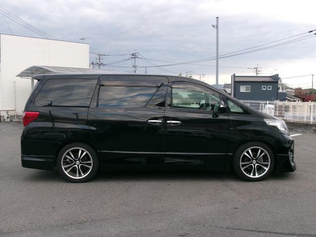 アルファード ２４０Ｓ　タイプゴールド　１オナ　禁煙車　社外メモリナビ　ＢＣ　ＢＴ　フルセグ　後席モニター　オートライト　ＨＩＤ　Ｆフォグ　ＡＡＣ　ＥＴＣ　スマートキー　　両側電動スライド　ローダウン　モデリスタエアロ　社外１９ＡＷ（57枚目）