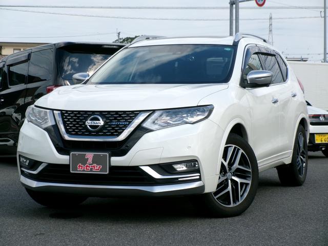 エクストレイル オーテック　ｉパッケージ　禁煙車　プロパイロット　ＬＥＤヘッドライト　フォグランプ　純正ナビ　フルセグ　ＢＴ　全方位カメラ　バックカメラ　ドラレコ前後　シートヒーター　パワーバックドア　ＢＳＭ　クリアランスソナー　サンルーフ（56枚目）