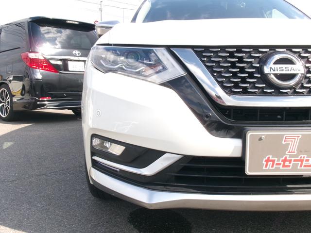 エクストレイル オーテック　ｉパッケージ　禁煙車　プロパイロット　ＬＥＤヘッドライト　フォグランプ　純正ナビ　フルセグ　ＢＴ　全方位カメラ　バックカメラ　ドラレコ前後　シートヒーター　パワーバックドア　ＢＳＭ　クリアランスソナー　サンルーフ（58枚目）