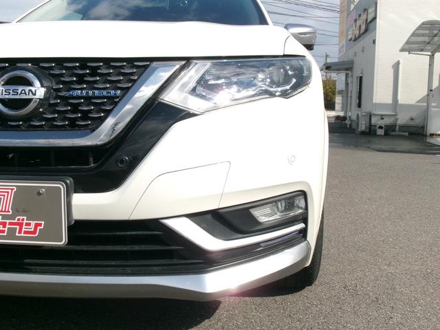 エクストレイル オーテック　ｉパッケージ　禁煙車　プロパイロット　ＬＥＤヘッドライト　フォグランプ　純正ナビ　フルセグ　ＢＴ　全方位カメラ　バックカメラ　ドラレコ前後　シートヒーター　パワーバックドア　ＢＳＭ　クリアランスソナー　サンルーフ（59枚目）