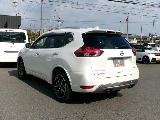 エクストレイル オーテック　ｉパッケージ　禁煙車　プロパイロット　ＬＥＤヘッドライト　フォグランプ　純正ナビ　フルセグ　ＢＴ　全方位カメラ　バックカメラ　ドラレコ前後　シートヒーター　パワーバックドア　ＢＳＭ　クリアランスソナー　サンルーフ（61枚目）