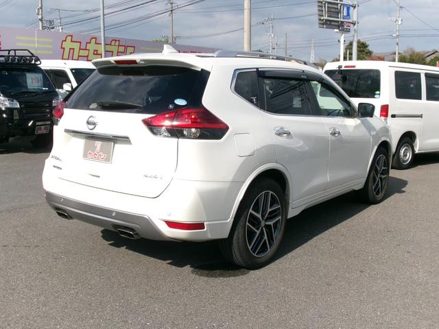 エクストレイル オーテック　ｉパッケージ　禁煙車　プロパイロット　ＬＥＤヘッドライト　フォグランプ　純正ナビ　フルセグ　ＢＴ　全方位カメラ　バックカメラ　ドラレコ前後　シートヒーター　パワーバックドア　ＢＳＭ　クリアランスソナー　サンルーフ（62枚目）