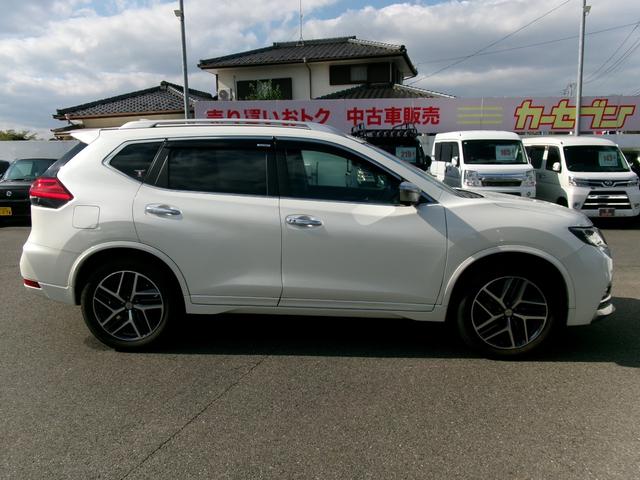 エクストレイル オーテック　ｉパッケージ　禁煙車　プロパイロット　ＬＥＤヘッドライト　フォグランプ　純正ナビ　フルセグ　ＢＴ　全方位カメラ　バックカメラ　ドラレコ前後　シートヒーター　パワーバックドア　ＢＳＭ　クリアランスソナー　サンルーフ（65枚目）