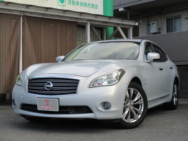 フーガハイブリッド ベースグレード　ワンオーナー　禁煙車　純正ＨＤＤナビ　フルセグ　バックカメラ　サイドカメラ　アダプティブクルーズコントロール　衝突軽減ブレーキ　ＨＩＤ　パワーシート　シートポジション　フォグランプ　純正ＡＷ１８インチ（53枚目）