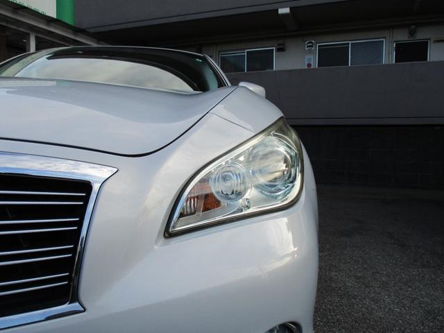 フーガハイブリッド ベースグレード　ワンオーナー　禁煙車　純正ＨＤＤナビ　フルセグ　バックカメラ　サイドカメラ　アダプティブクルーズコントロール　衝突軽減ブレーキ　ＨＩＤ　パワーシート　シートポジション　フォグランプ　純正ＡＷ１８インチ（56枚目）