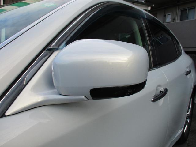 フーガハイブリッド ベースグレード　ワンオーナー　禁煙車　純正ＨＤＤナビ　フルセグ　バックカメラ　サイドカメラ　アダプティブクルーズコントロール　衝突軽減ブレーキ　ＨＩＤ　パワーシート　シートポジション　フォグランプ　純正ＡＷ１８インチ（60枚目）