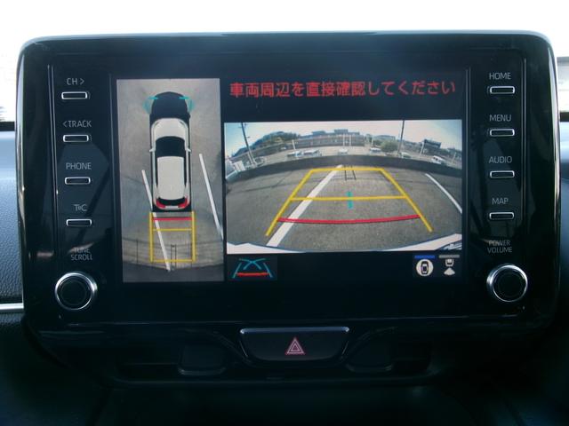 ヤリスクロス ハイブリッドＧ　モデリスタＦ・Ｒエアロ　ドアモール・フェンダーアーチモールブラック塗装　ディスプレイオーディオ　フルセグＴＶ　クリアランスソナー　ＢＳＭ　全方位カメラ　パワーバックドア　ＥＴＣ２．０　ドラレコ前後（12枚目）