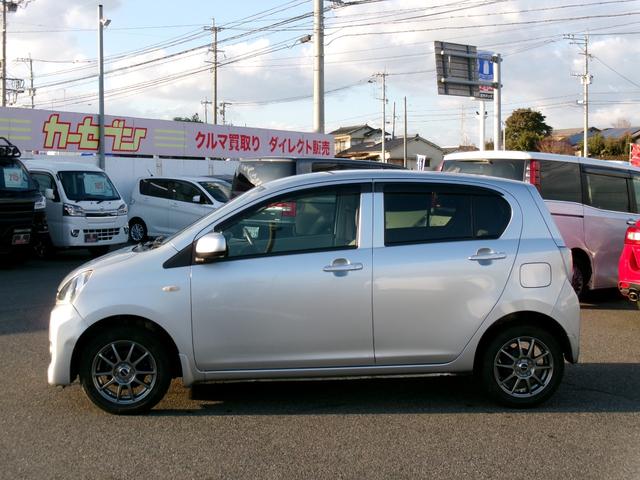 ミライース Ｘｆ　ＳＡ　禁煙車　純正メモリナビ　フルセグ　ＢＴ　ドラレコ前後　衝突被害軽減　ＡＣ　キーレス　電格ミラー　社外１４インチＡＷ（50枚目）