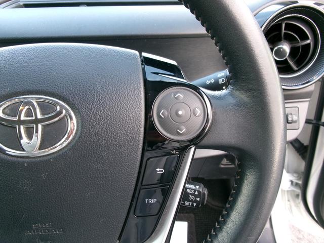 アクア Ｇ　ワンオーナー　禁煙車　純正ナビ　ＢＴ　ＣＤ　ＤＶＤ　フルセグ　クルーズコントロール　オートライト　ドラレコ　Ｂカメラ　車線逸脱警報　衝突軽減ブレーキ　１５インチアルミ（11枚目）