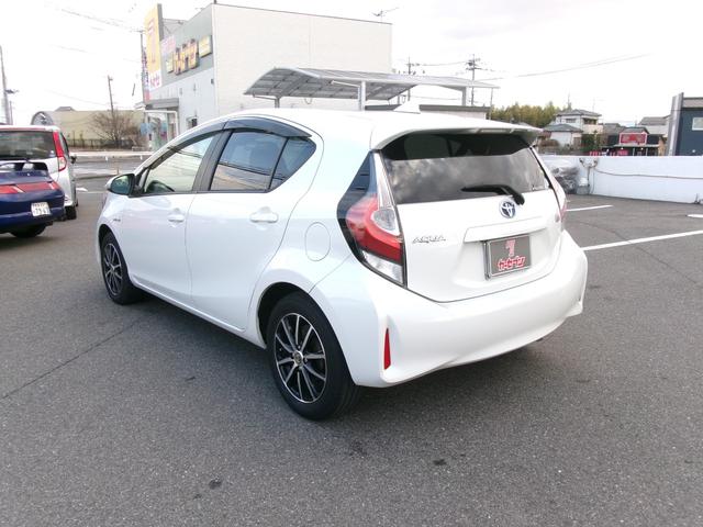 アクア Ｇ　ワンオーナー　禁煙車　純正ナビ　ＢＴ　ＣＤ　ＤＶＤ　フルセグ　クルーズコントロール　オートライト　ドラレコ　Ｂカメラ　車線逸脱警報　衝突軽減ブレーキ　１５インチアルミ（45枚目）