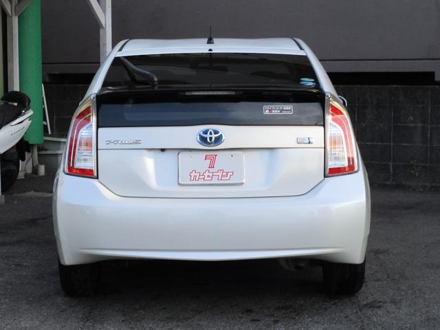 プリウス Ｓ　禁煙車　社外ナビ　フルセグ　Ｂｌｕｅｔｏｏｔｈ　バックカメラ　ＥＴＣ　ドライブレコーダー　電動格納ミラー　スマートキー　スペアキー　ステアリングリモコン　純正アルミホイール　ＨＩＤ（49枚目）