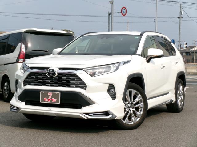 RAV4 G Zパッケージ 禁煙車 ワンオーナー 純正ナビ モデリスタフルエアロ 全方位カメラ クリアランスソナー アダプティブクルーズコントロール 電動リアゲート シートヒーター ステアリングヒーター ドラレコ前後 ETC(47枚目)