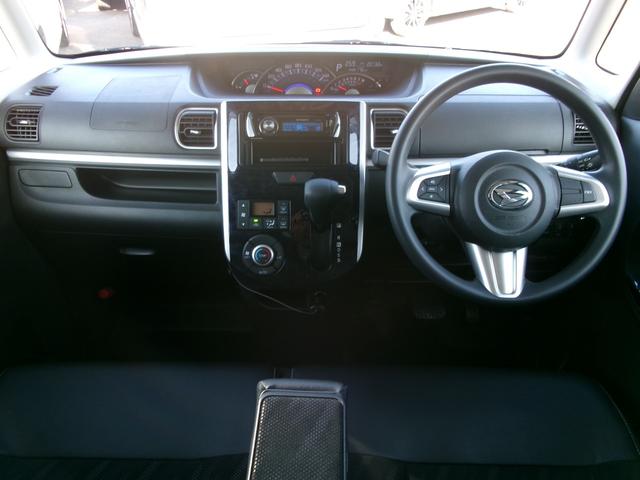 タント カスタムＸ　トップエディションＳＡＩＩＩ　禁煙車　オーディオ　オートライト　ＬＥＤ　Ｆフォグ　オートエアコン　スマートキー　スペアキー　ＥＴＣ　両側スライド片側電動　クリアランスソナー　シートヒーター　衝突被害軽減　ドラレコ　純正１４ＡＷ（5枚目）