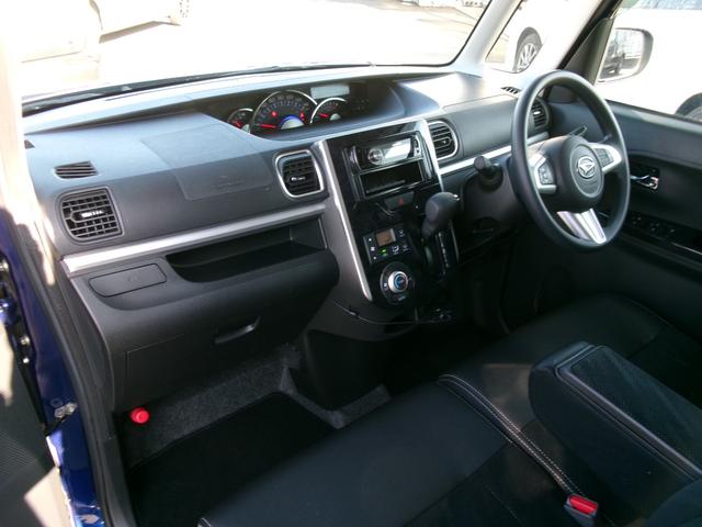 タント カスタムＸ　トップエディションＳＡＩＩＩ　禁煙車　オーディオ　オートライト　ＬＥＤ　Ｆフォグ　オートエアコン　スマートキー　スペアキー　ＥＴＣ　両側スライド片側電動　クリアランスソナー　シートヒーター　衝突被害軽減　ドラレコ　純正１４ＡＷ（7枚目）