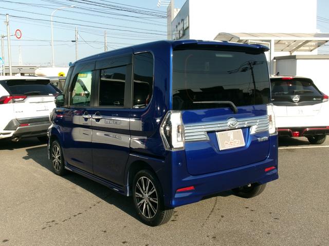 タント カスタムＸ　トップエディションＳＡＩＩＩ　禁煙車　オーディオ　オートライト　ＬＥＤ　Ｆフォグ　オートエアコン　スマートキー　スペアキー　ＥＴＣ　両側スライド片側電動　クリアランスソナー　シートヒーター　衝突被害軽減　ドラレコ　純正１４ＡＷ（50枚目）