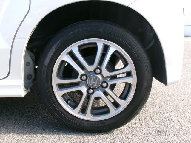 Ｎ－ＢＯＸカスタム Ｇ・Ｌパッケージ　ワンオーナー　禁煙車　社外ディスプレイオーディオ　バックカメラ　オートエアコン　スマートキー　スペアキー　オートライト　ＨＩＤ　Ｆフォグ　ＥＴＣ　両側スライド片側電動ドア　純正１４インチアルミホイール（40枚目）