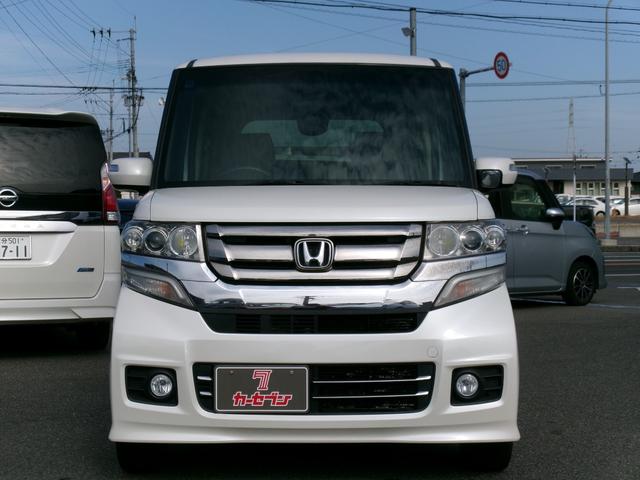 Ｎ－ＢＯＸカスタム Ｇ・Ｌパッケージ　ワンオーナー　禁煙車　社外ディスプレイオーディオ　バックカメラ　オートエアコン　スマートキー　スペアキー　オートライト　ＨＩＤ　Ｆフォグ　ＥＴＣ　両側スライド片側電動ドア　純正１４インチアルミホイール（42枚目）
